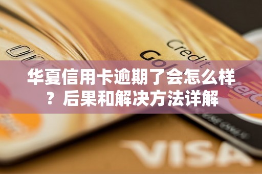 华夏信用卡逾期了会怎么样?后果和解决方法详解 华夏信用卡逾期了会怎么样?后果和解决方法详解