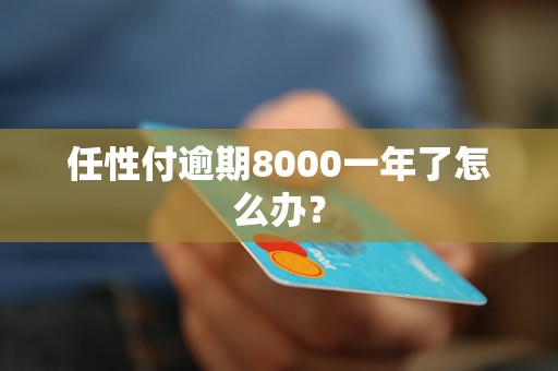 任性付逾期8000一年了怎么办？