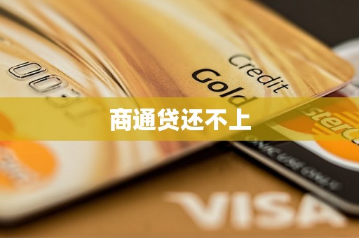 商通贷还不上 商通贷还不上