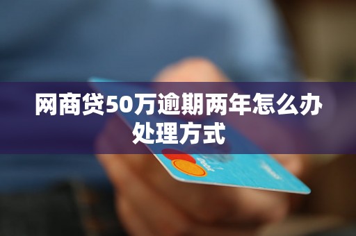 网商贷50万逾期两年怎么办处理方式