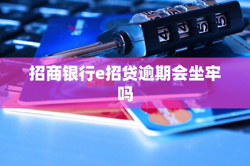 招商银行e招贷逾期会坐牢吗
