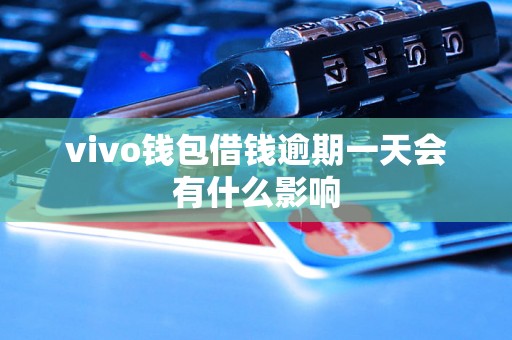 vivo钱包借钱逾期一天会有什么影响