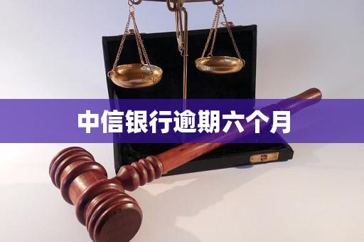 中信銀行逾期六個月