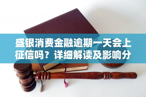 盛银消费金融逾期一天会上征信吗?详细解读及影响分析 盛银消费金融逾期一天会上征信吗?详细解读及影响分析