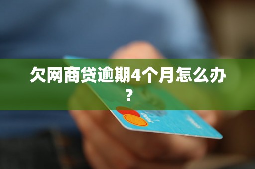 欠网商贷逾期4个月怎么办？