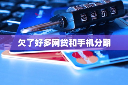 欠了好多网贷和手机分期 欠了好多网贷和手机分期