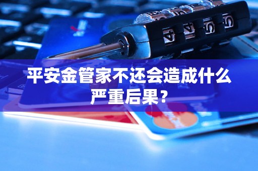 平安金管家不还会造成什么严重后果？