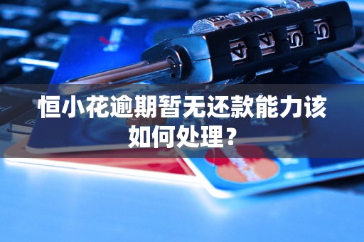 恒小花逾期暂无还款能力该如何处理？