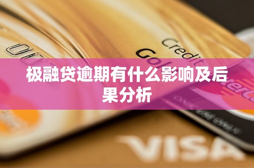 极融贷逾期有什么影响及后果分析