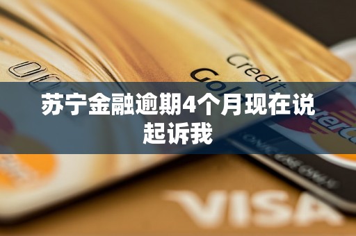苏宁金融逾期4个月现在说起诉我 苏宁金融逾期4个月现在说起诉我