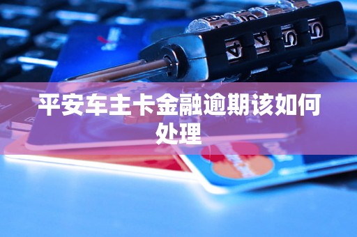 平安车主卡金融逾期该如何处理