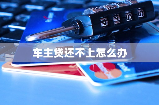 车主贷还不上怎么办