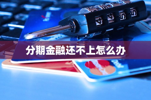 分期金融还不上怎么办