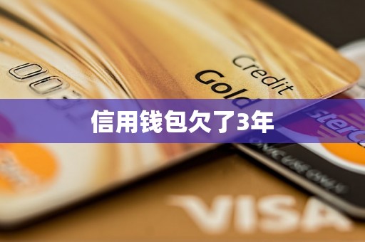 信用钱包欠了3年