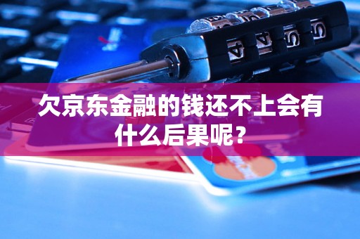 欠京东金融的钱还不上会有什么后果呢? 欠京东金融的钱还不上会有什么后果呢?