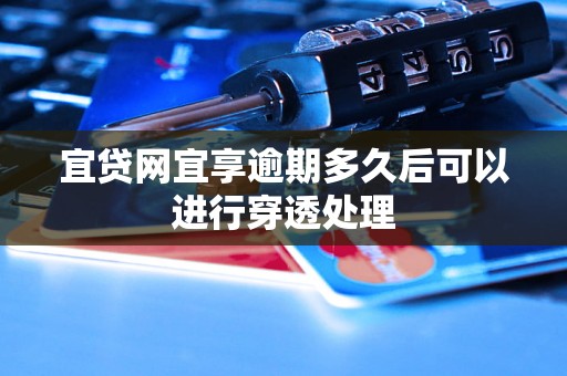 宜贷网宜享逾期多久后可以进行穿透处理