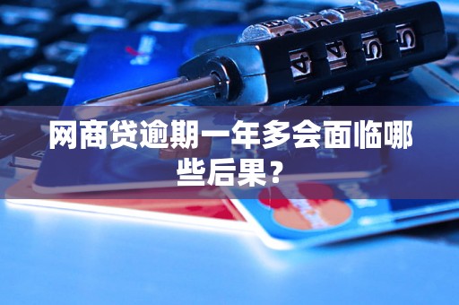 网商贷逾期一年多会面临哪些后果？