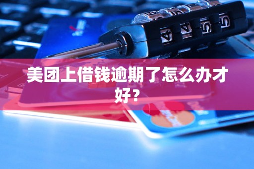 美团上借钱逾期了怎么办才好？