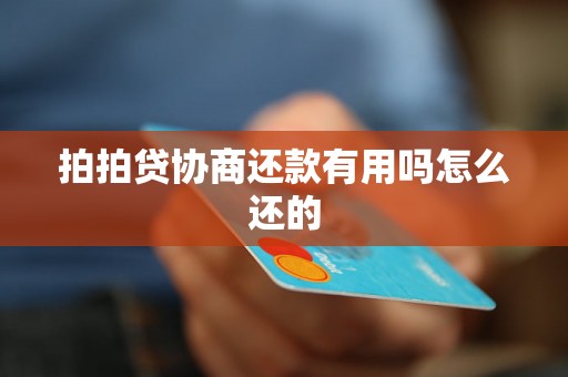 拍拍贷协商还款有用吗怎么还的