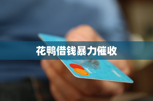 花鸭借钱暴力催收