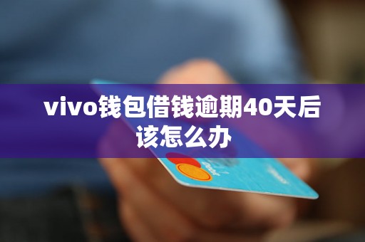 vivo钱包借钱逾期40天后该怎么办