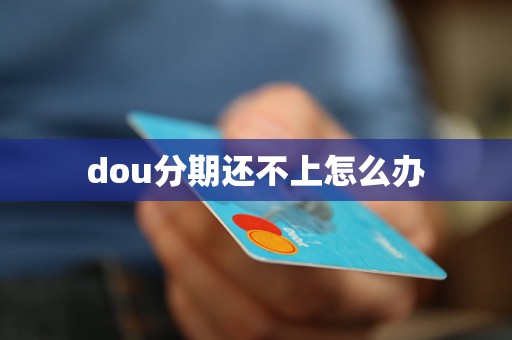 dou分期还不上怎么办 dou分期还不上怎么办
