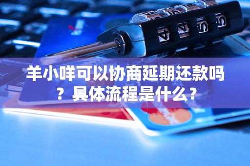 羊小咩可以协商延期还款吗？具体流程是什么？