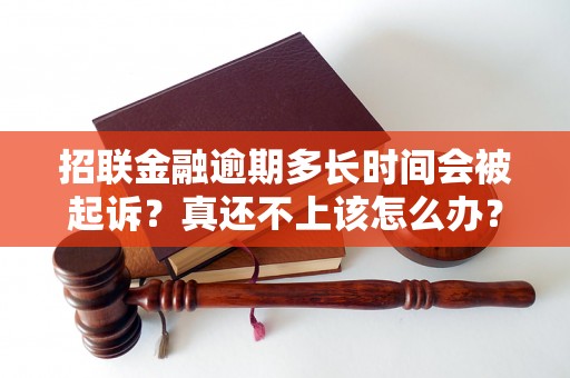 招联金融逾期多长时间会被起诉？真还不上该怎么办？