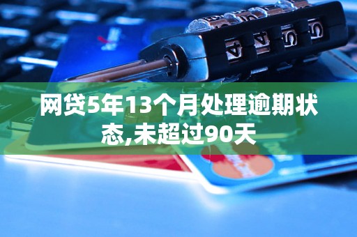 网贷5年13个月处理逾期状态,未超过90天