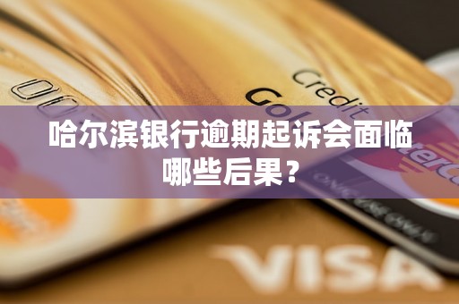 哈尔滨银行逾期起诉会面临哪些后果？