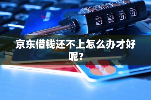 京东借钱还不上怎么办才好呢？
