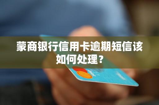 蒙商银行信用卡逾期短信该如何处理？