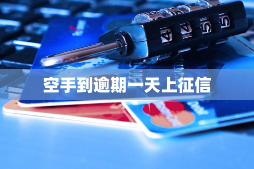 空手到逾期一天上征信