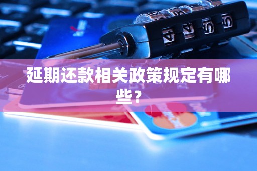 延期还款相关政策规定有哪些? 延期还款相关政策规定有哪些?