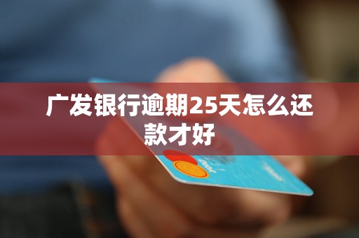 广发银行逾期25天怎么还款才好