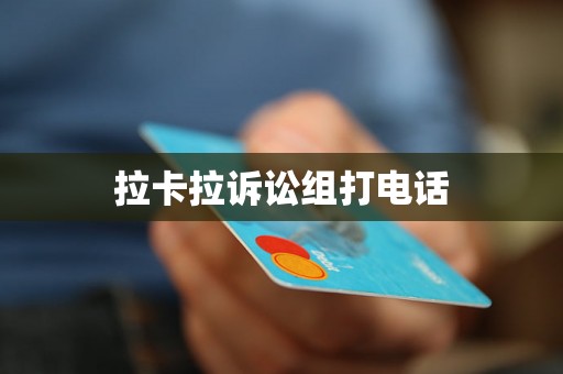 拉卡拉诉讼组打电话