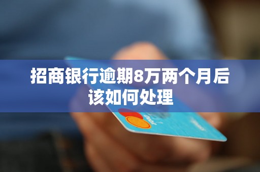 招商银行逾期8万两个月后该如何处理