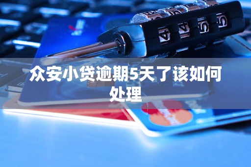 众安小贷逾期5天了该如何处理