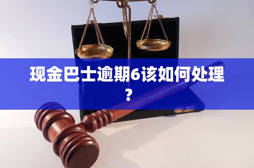 现金巴士逾期6该如何处理？