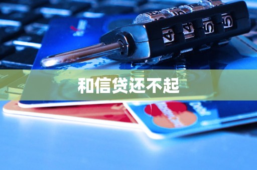 和信贷还不起