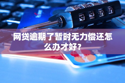 网贷逾期了暂时无力偿还怎么办才好？