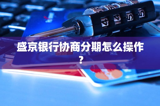 盛京银行协商分期怎么操作？