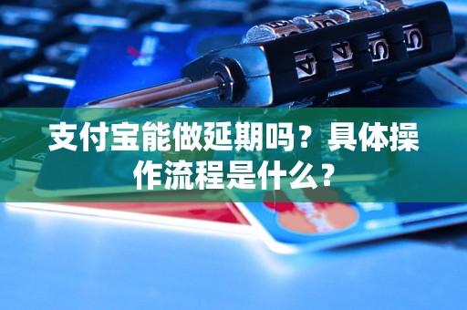 支付宝能做延期吗？具体操作流程是什么？