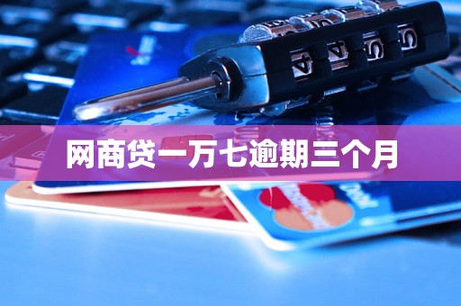 网商贷一万七逾期三个月