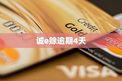 诚e赊逾期4天
