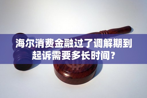 海尔消费金融过了调解期到起诉需要多长时间？