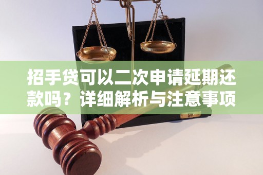 招手贷可以二次申请延期还款吗？详细解析与注意事项