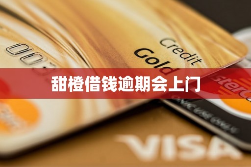 甜橙借钱逾期会上门 甜橙借钱逾期会上门