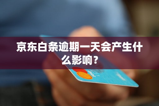 京东白条逾期一天会产生什么影响? 京东白条逾期一天会产生什么影响?