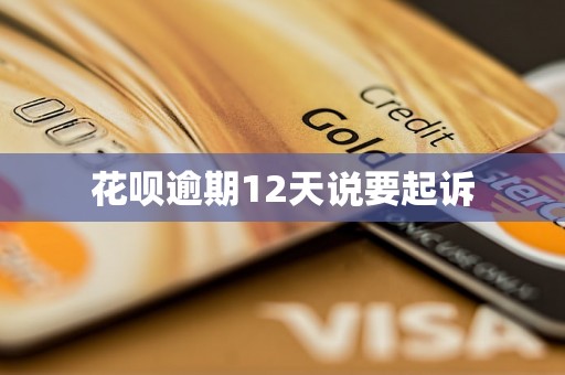 花呗逾期12天说要起诉